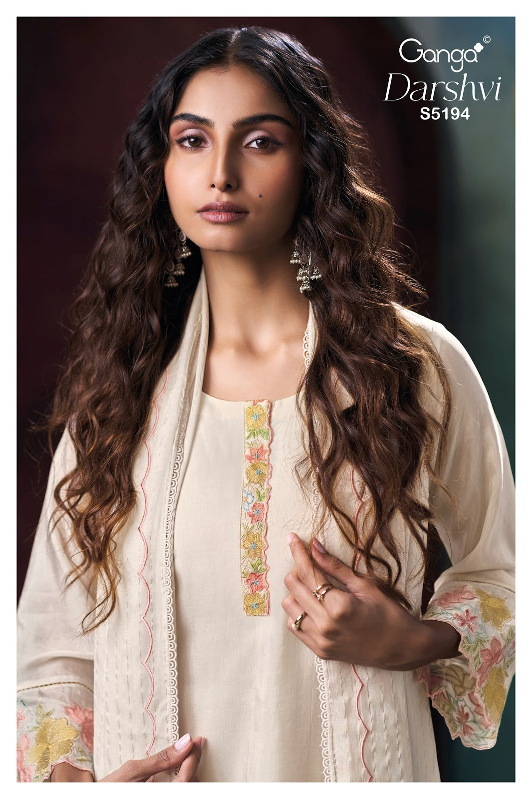 Darshvi S5194 Ganga Habutai Silk Pant Style Suits Wholesaler Gujarat