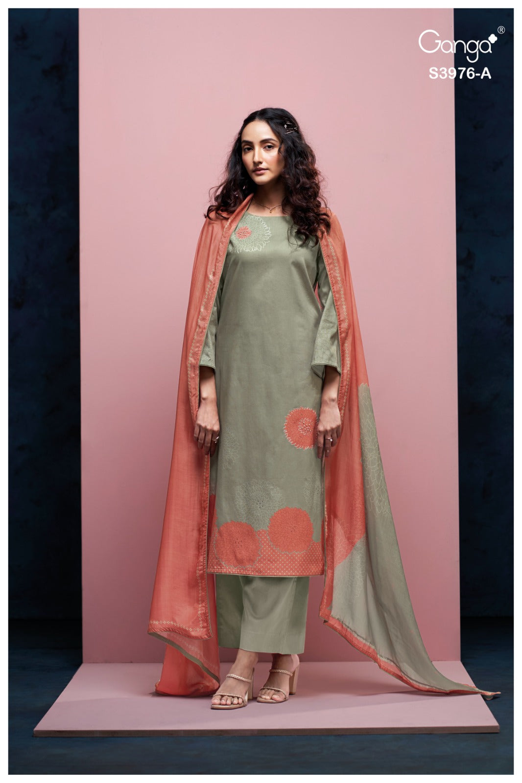 Dasha 3976 Ganga Plazzo Style Suits Wholesale Price