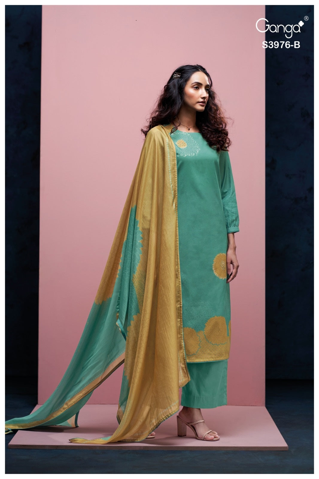 Dasha 3976 Ganga Plazzo Style Suits Wholesale Price