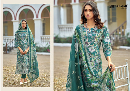 Dastaan E Jashan Hitlist Khuda Baksh Prints Lawn Cotton Pakistani Patch Work Suits Manufacturer Gujarat