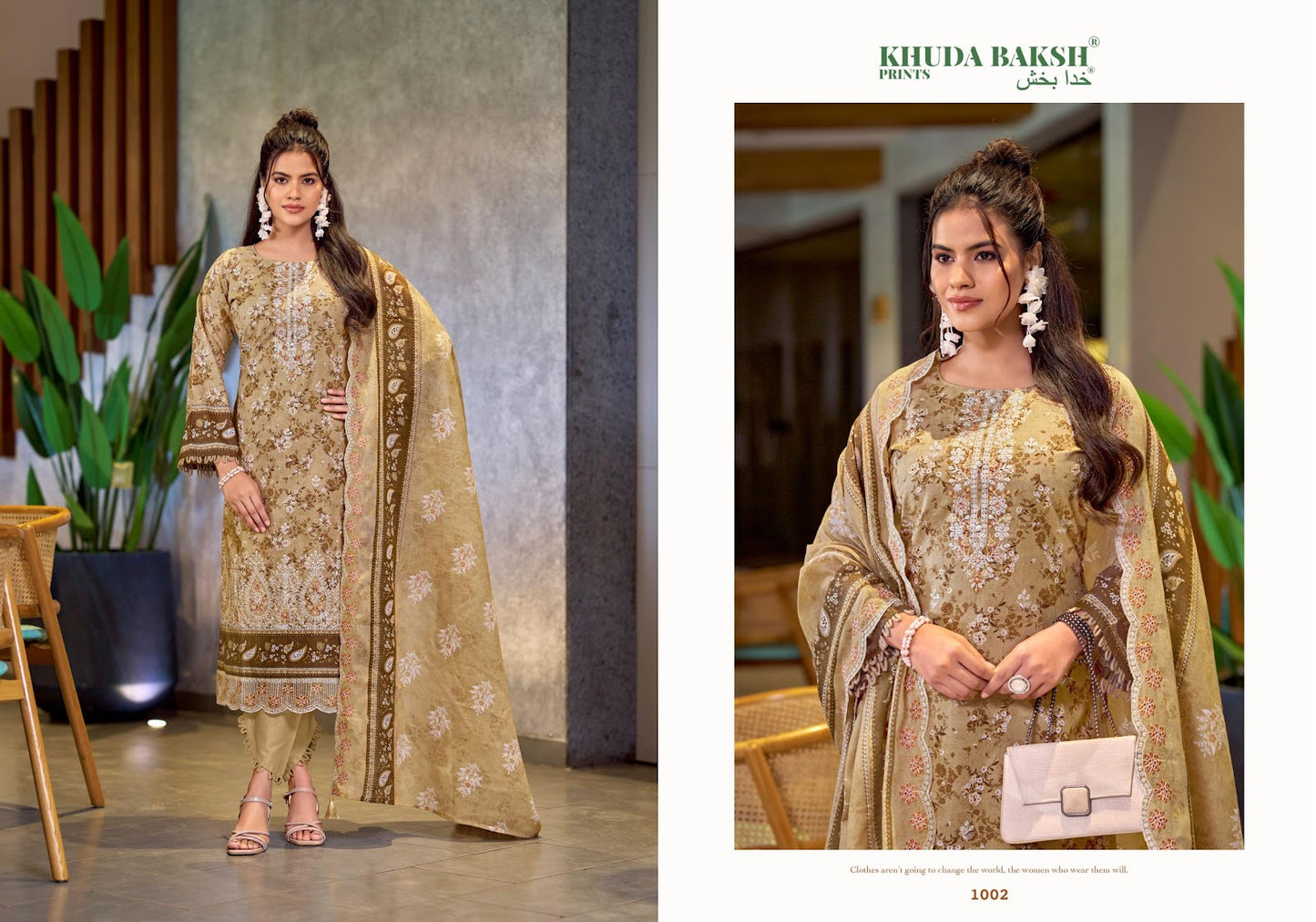 Dastaan E Jashan Vol 2 Khuda Baksh Prints Lawn Karachi Salwar Suits Wholesaler India