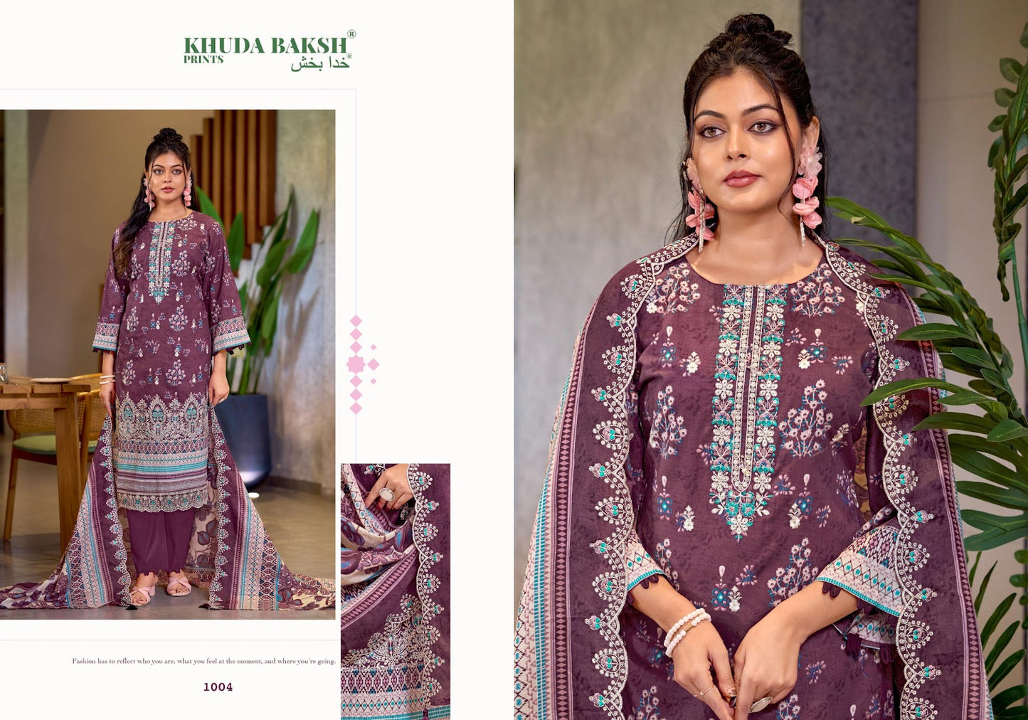 Dastaan E Jashan Vol 2 Khuda Baksh Prints Lawn Karachi Salwar Suits Wholesaler India