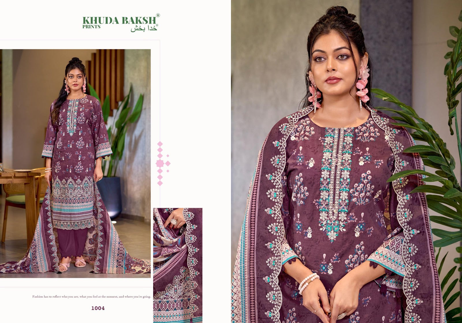 Dastaan E Jashan Vol 2 Khuda Baksh Prints Lawn Karachi Salwar Suits Wholesaler India