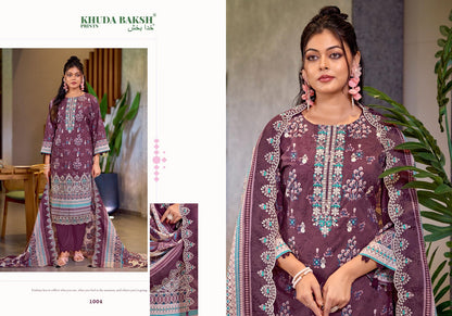 Dastaan E Jashan Vol 2 Khuda Baksh Prints Lawn Karachi Salwar Suits Wholesaler India