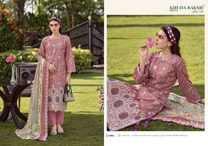Dastaan E Jashan Vol 3 Khuda Baksh Prints Lawn Karachi Salwar Suits Wholesale Rate