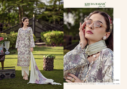 Dastaan E Jashan Vol 3 Khuda Baksh Prints Lawn Karachi Salwar Suits Wholesale Rate