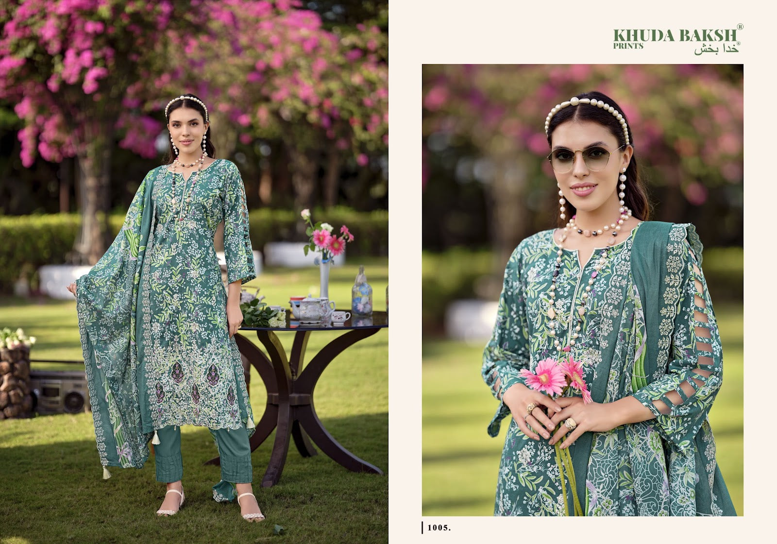 Dastaan E Jashan Vol 3 Khuda Baksh Prints Lawn Karachi Salwar Suits Wholesale Rate
