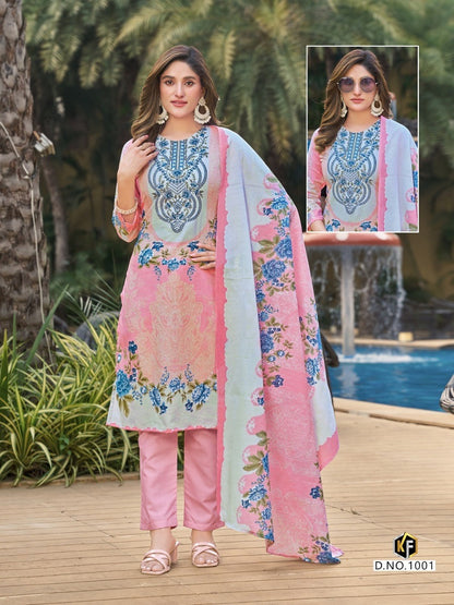 Dastaan Vol 1 Keval Fab Lawn Cotton Karachi Salwar Suits Manufacturer Gujarat