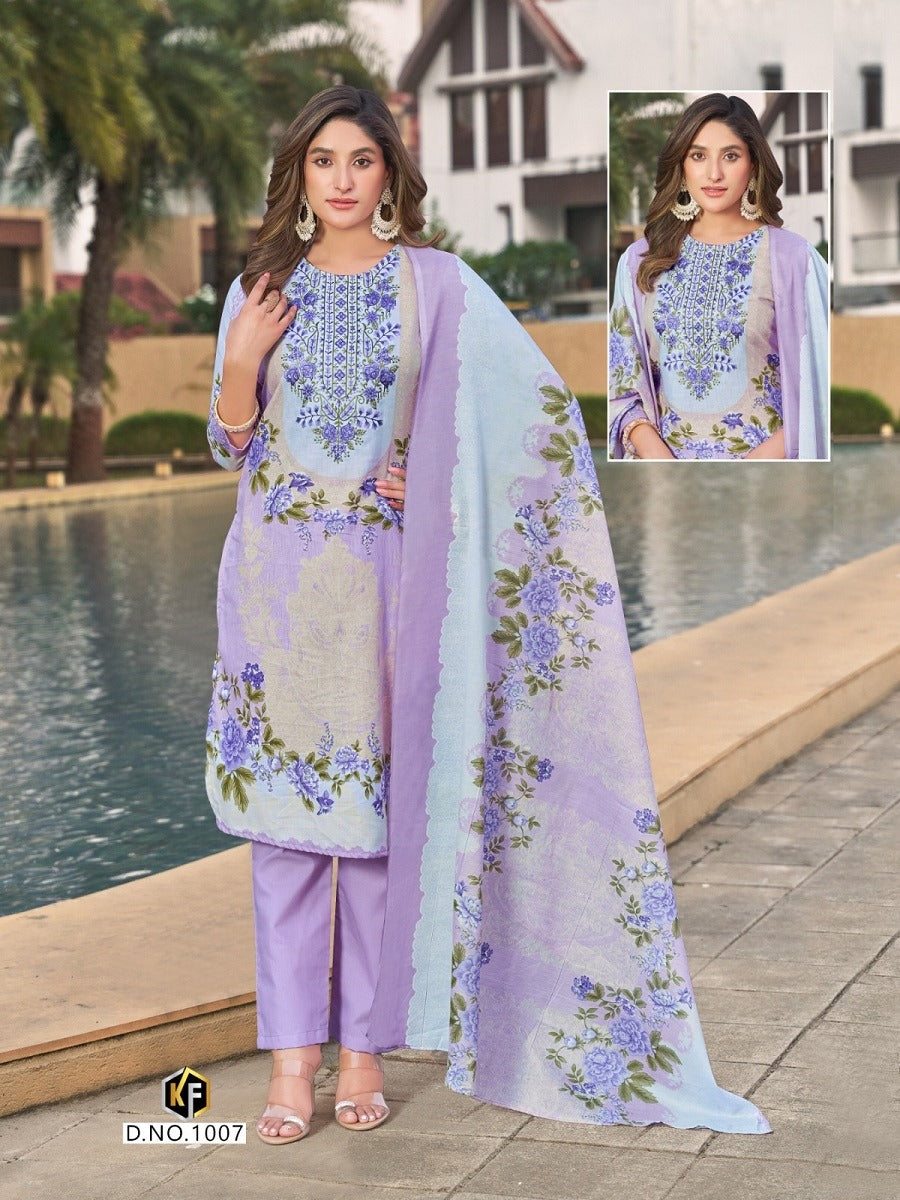 Dastaan Vol 1 Keval Fab Lawn Cotton Karachi Salwar Suits Manufacturer Gujarat