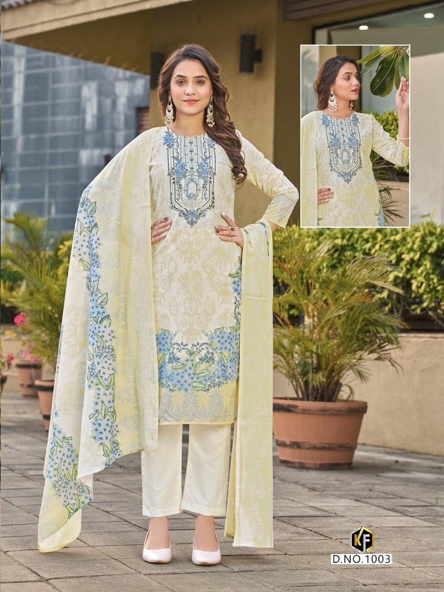 Dastaan Vol 1 Keval Fab Lawn Cotton Karachi Salwar Suits Manufacturer Gujarat