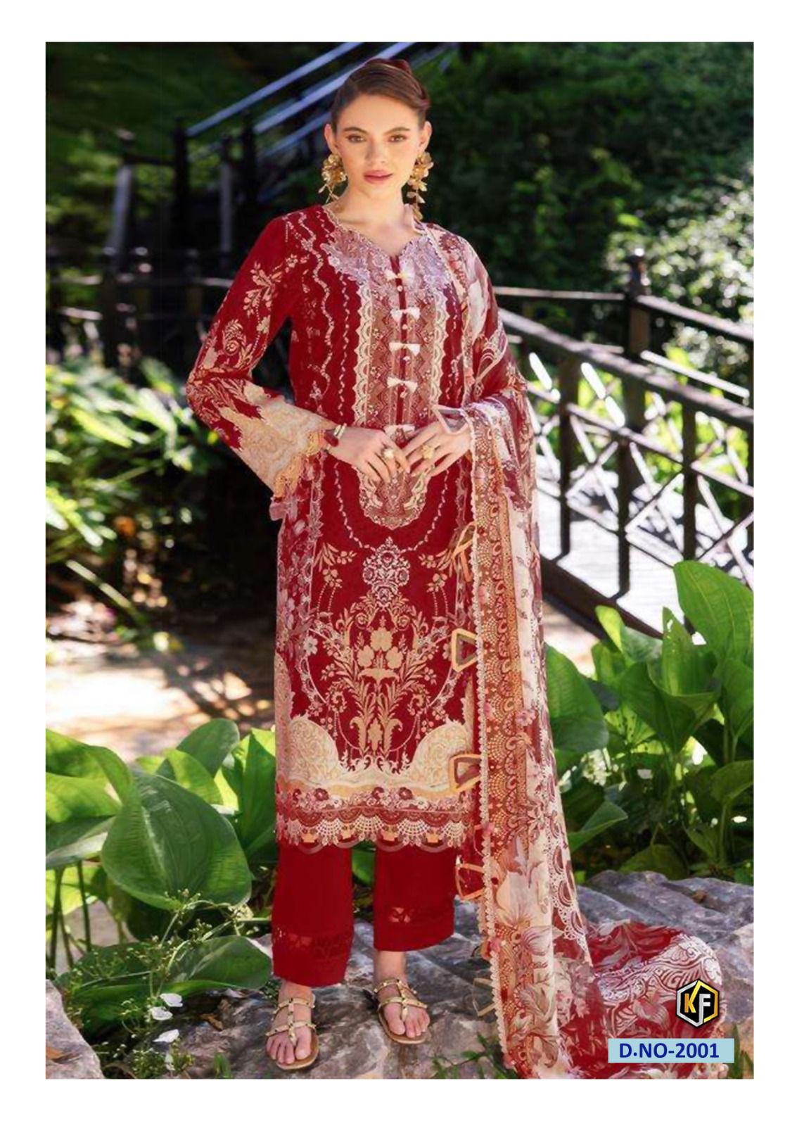 Dastak Vol 2 Keval Fab Lawn Cotton Karachi Salwar Suits Wholesaler Ahmedabad