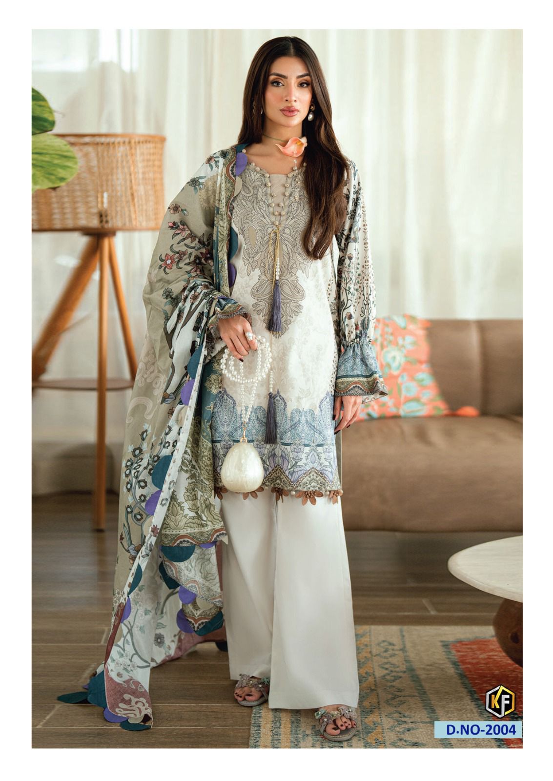 Dastak Vol 2 Keval Fab Lawn Cotton Karachi Salwar Suits Wholesaler Ahmedabad