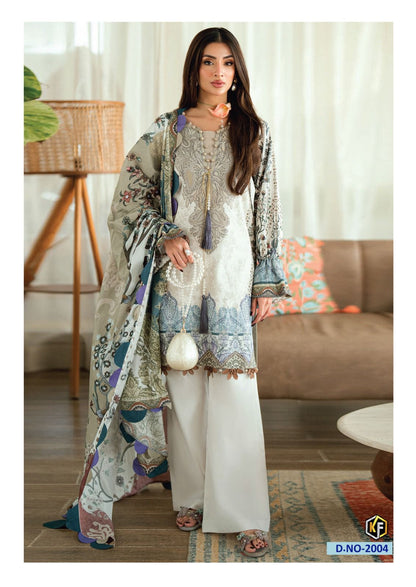 Dastak Vol 2 Keval Fab Lawn Cotton Karachi Salwar Suits Wholesaler Ahmedabad