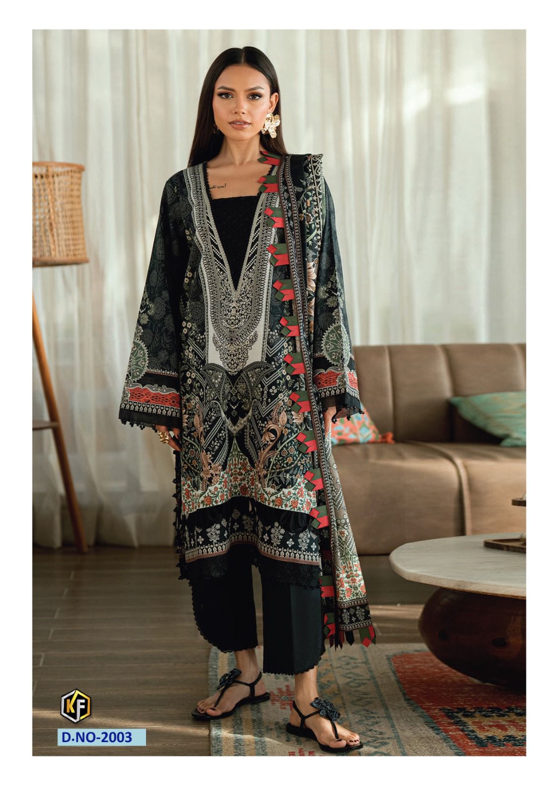 Dastak Vol 2 Keval Fab Lawn Cotton Karachi Salwar Suits Wholesaler Ahmedabad