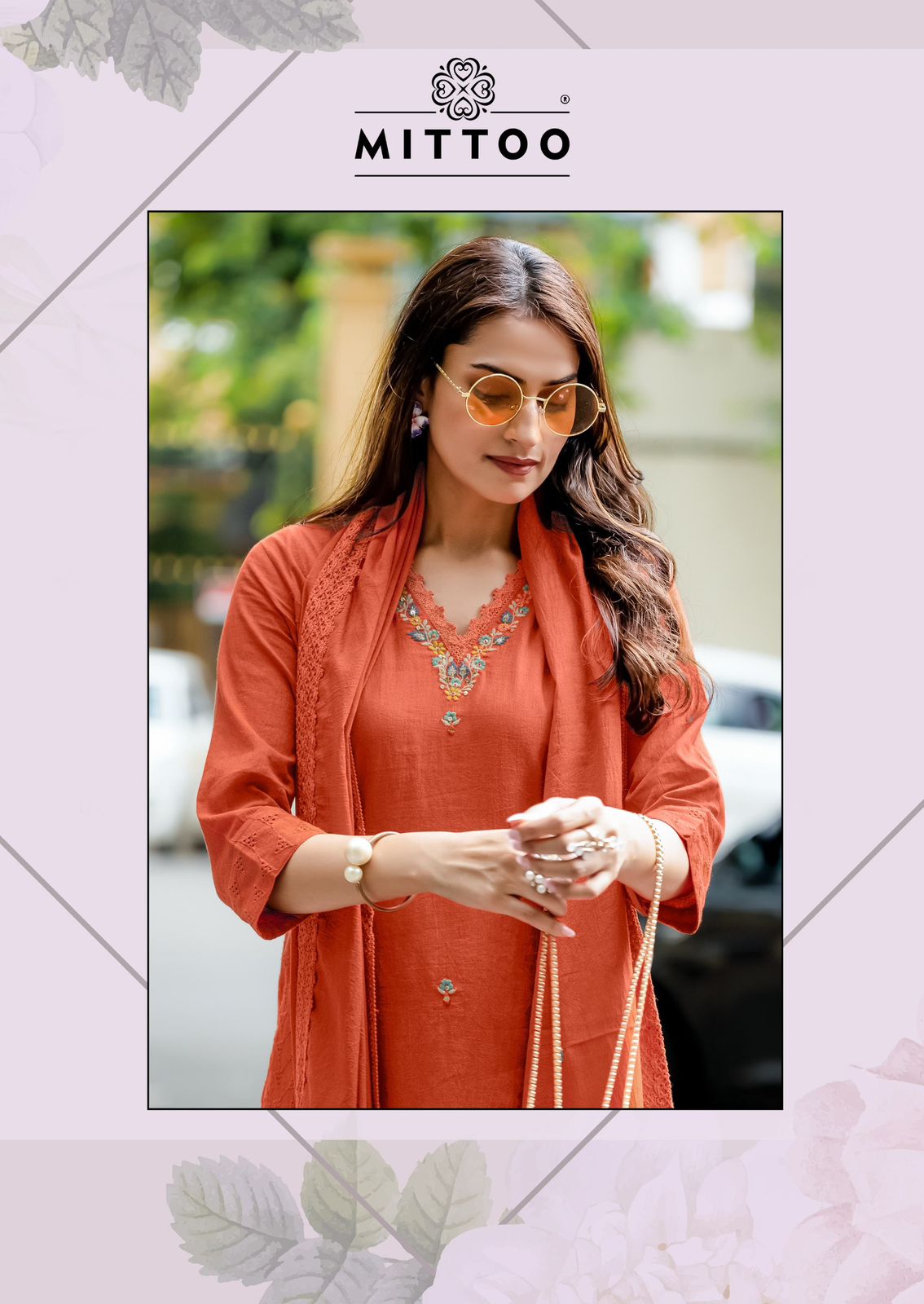 Dastoor Mittoo Cotton Readymade Pant Style Suits Wholesale Rate