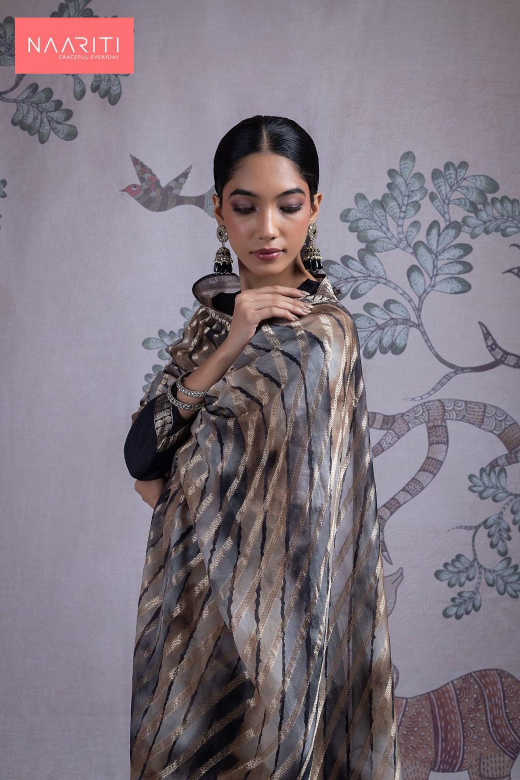 Davina Naariti Pure Silk Pant Style Suits Wholesaler