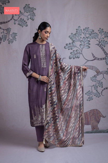 Davina Naariti Pure Silk Pant Style Suits Wholesaler