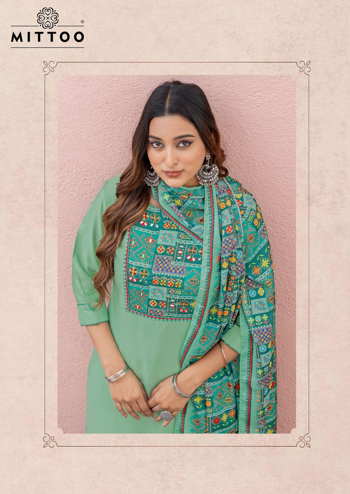 Day Light Mittoo Modal Silk Readymade Pant Style Suits Manufacturer Ahmedabad