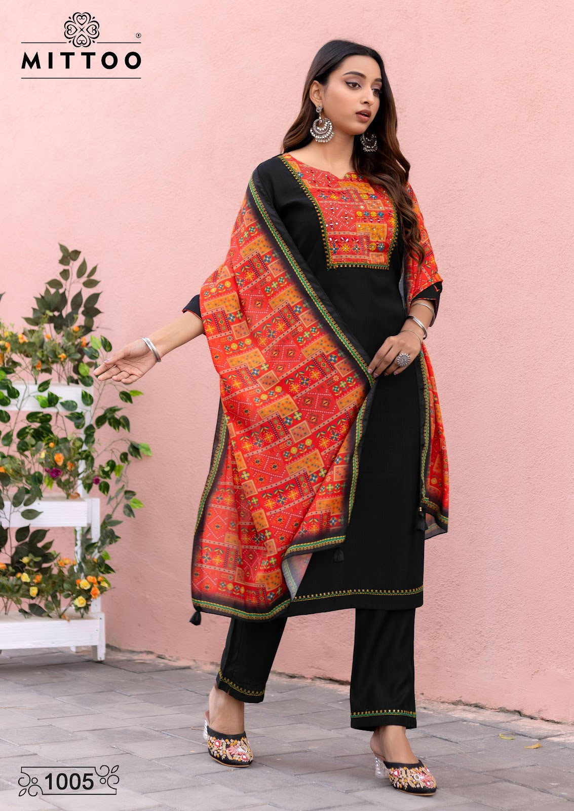 Day Light Mittoo Modal Silk Readymade Pant Style Suits Manufacturer Ahmedabad
