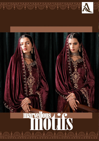 Dazy Alok Viscose Velvet Suits Supplier Ahmedabad