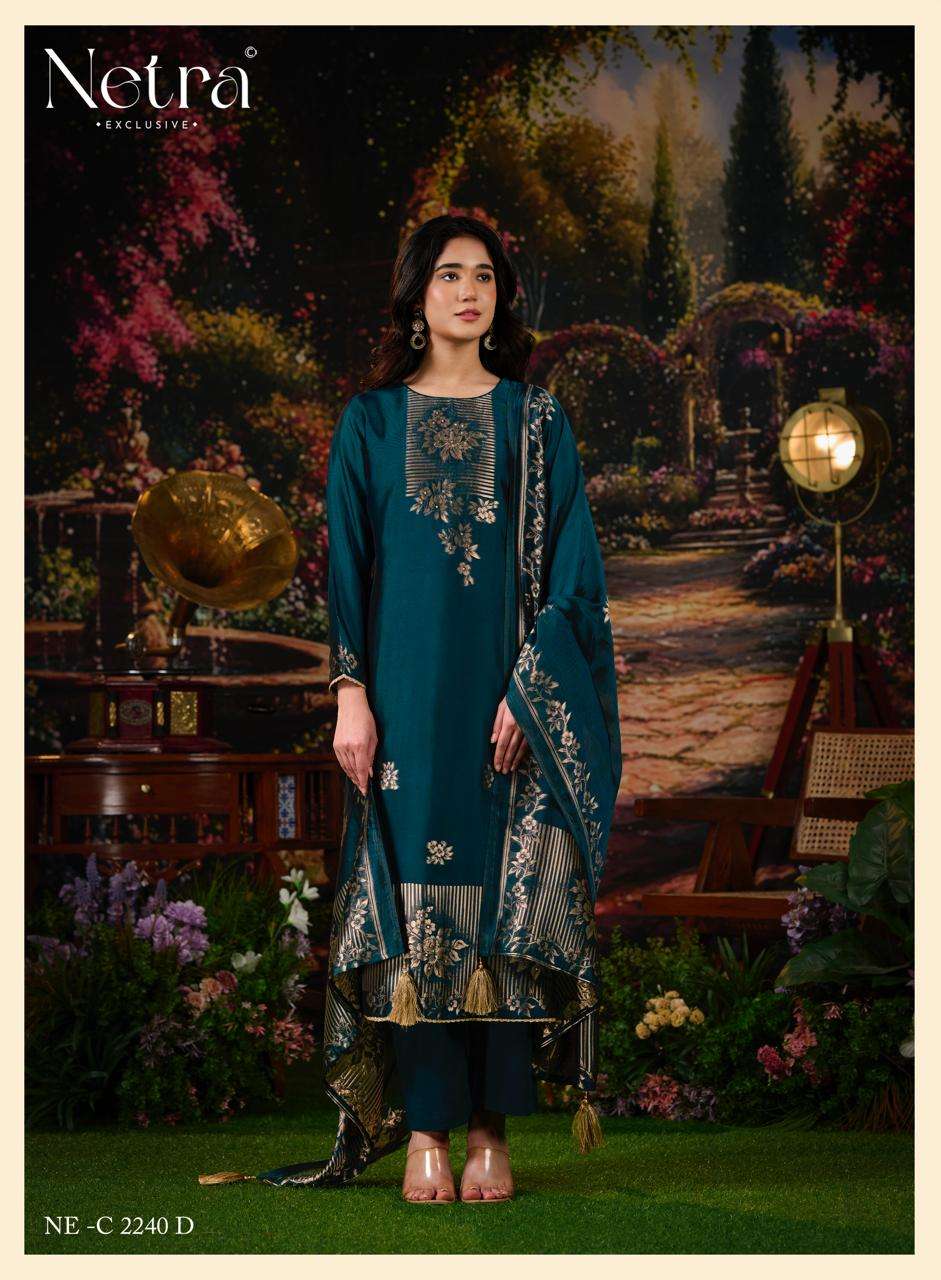 Dazy Netra Woven Silk Pant Style Suits Supplier
