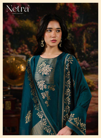 Dazy Netra Woven Silk Pant Style Suits Supplier