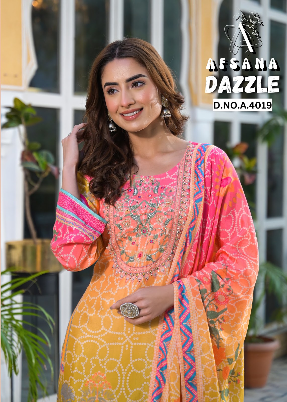 Dazzle Afsana Pure Viscose Pakistani Salwar Suits Exporter