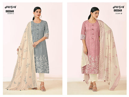 Deedar 3249 Jay Vijay Cotton Pant Style Suits Wholesale Price