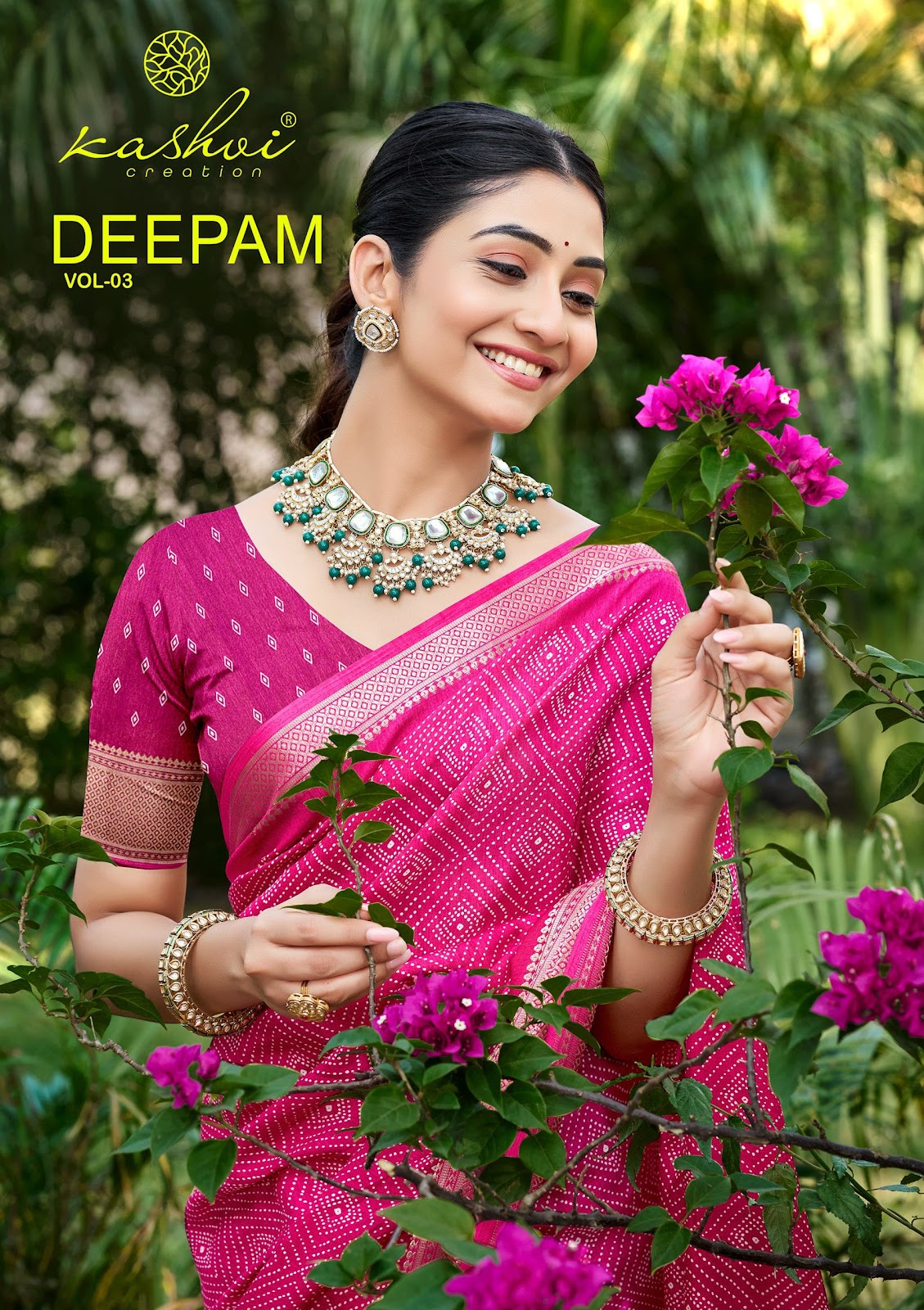 Deepam Vol 3 Kashvi Creation Dola Silk Sarees Exporter