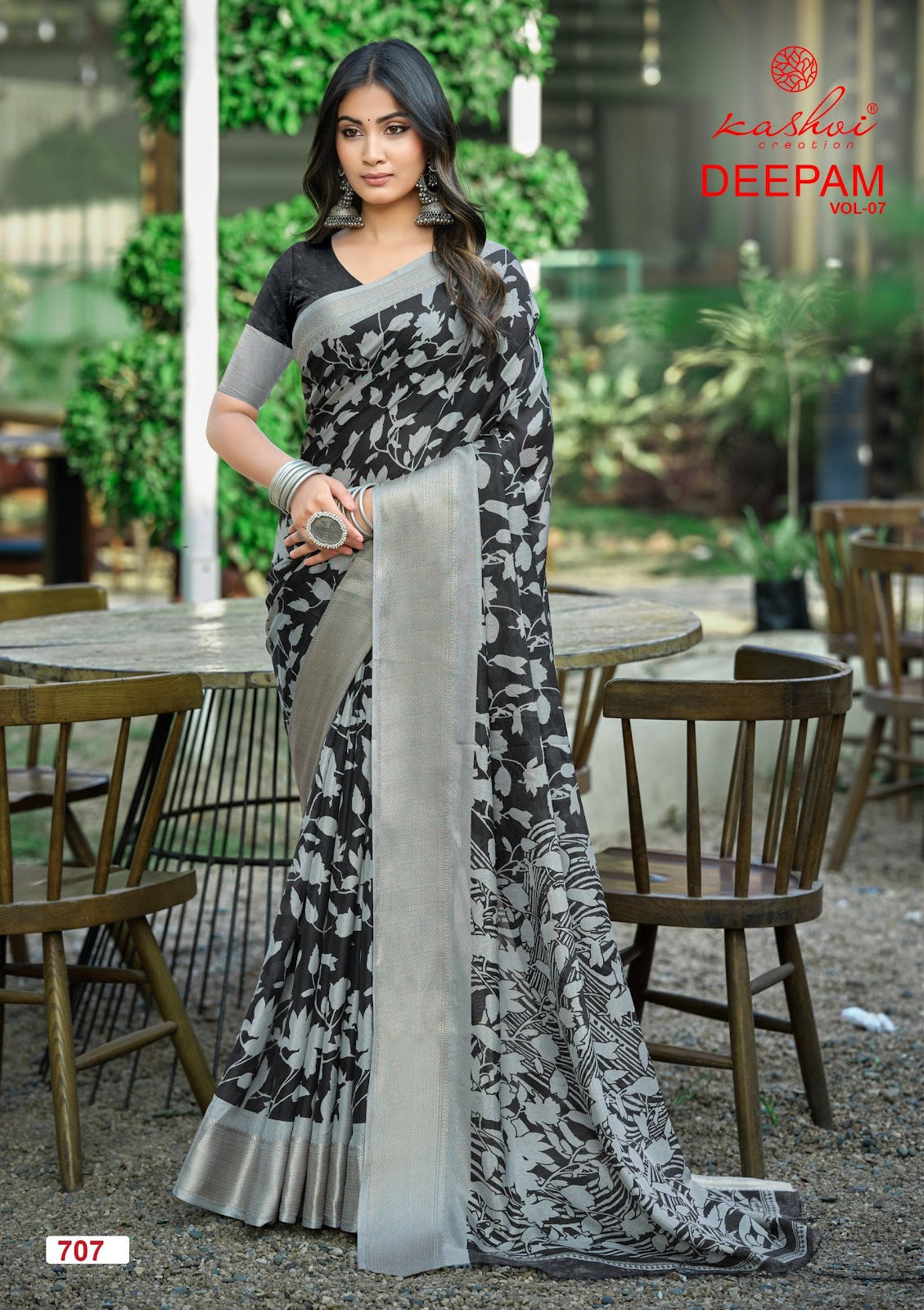 Deepam Vol 7 Kashvi Creation Dola Silk Sarees Wholesaler India
