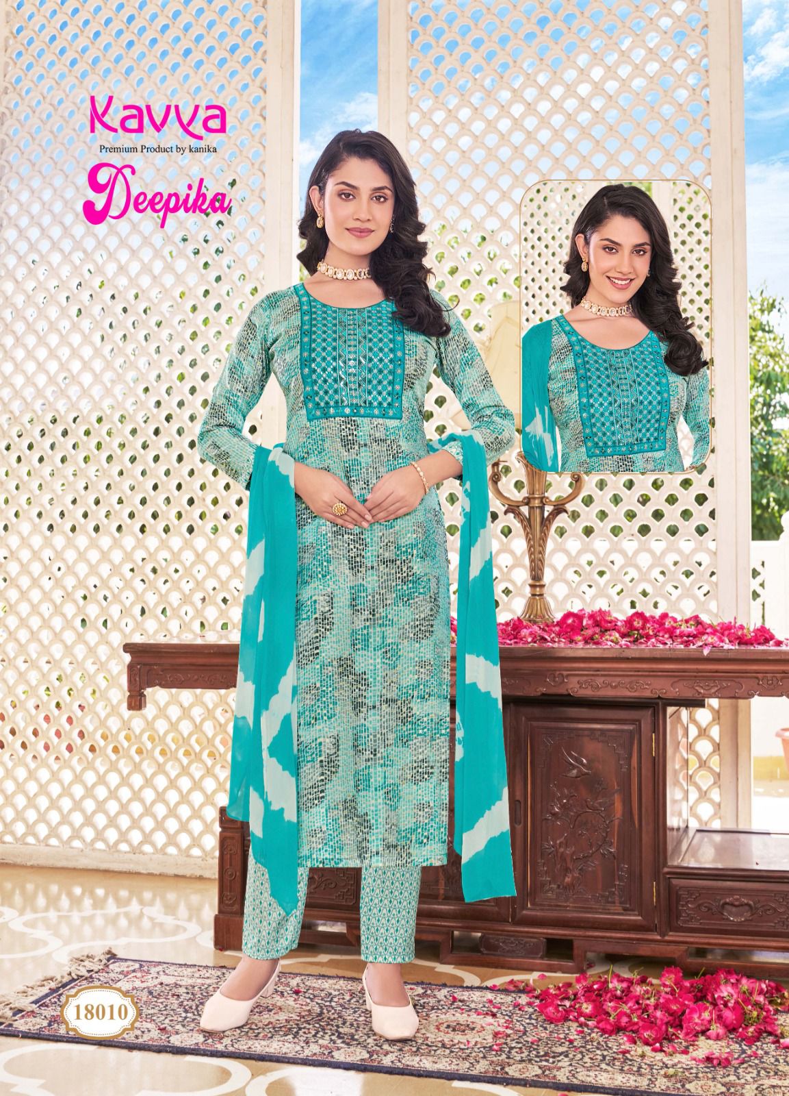 Deepika Vol 18 Kavya Capsule Readymade Pant Style Suits Exporter India