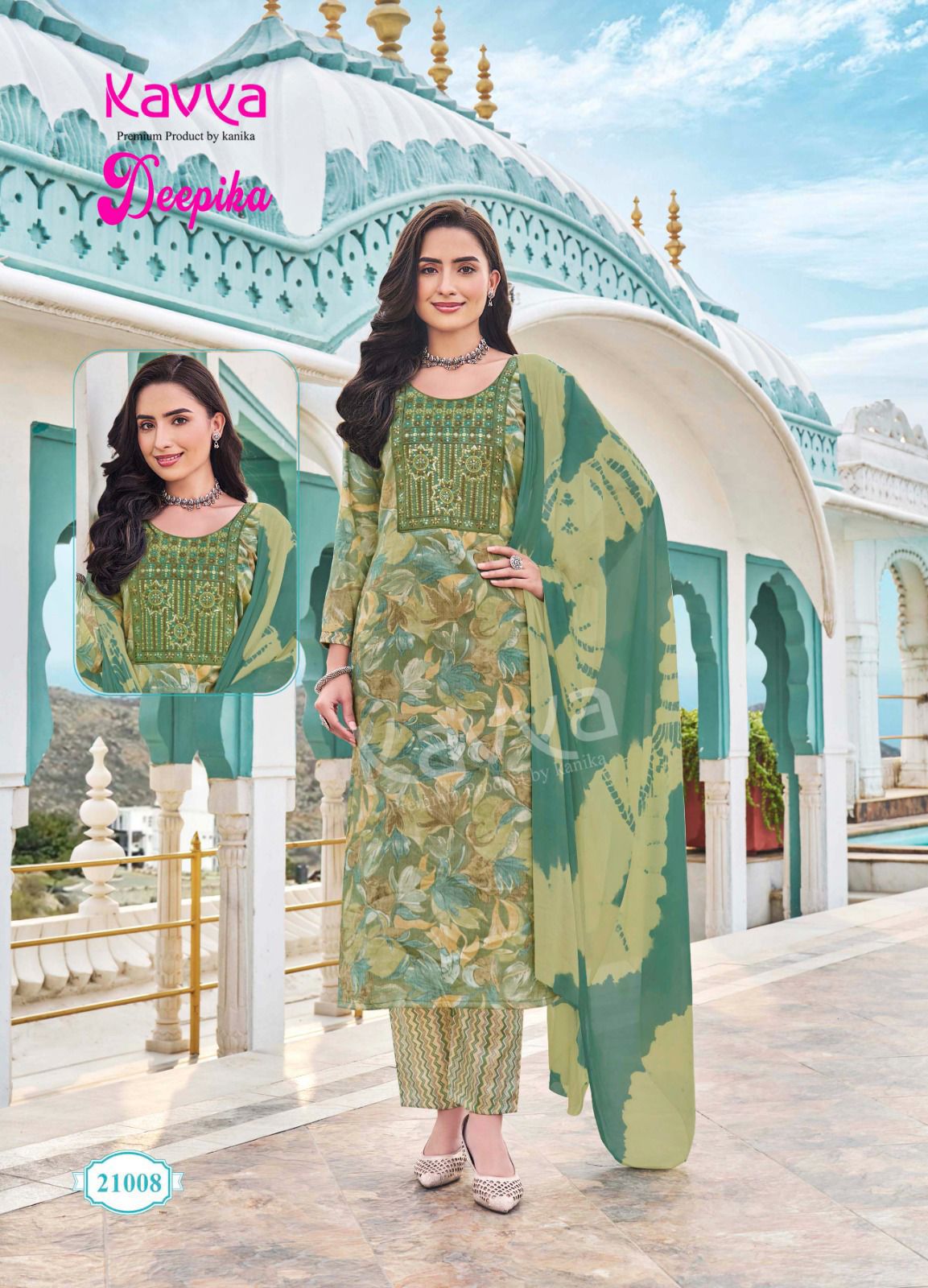Deepika Vol 21 Kavya Capsule Readymade Pant Style Suits Wholesale Rate