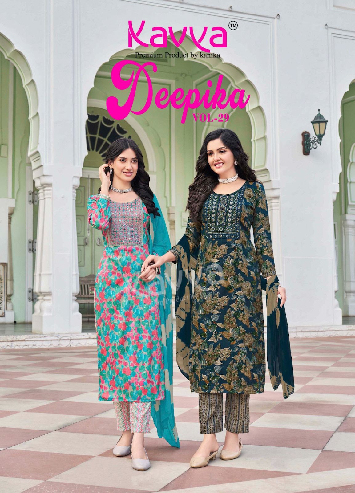 Deepika Vol 29 Kavya Capsule Readymade Pant Style Suits Manufacturer Ahmedabad