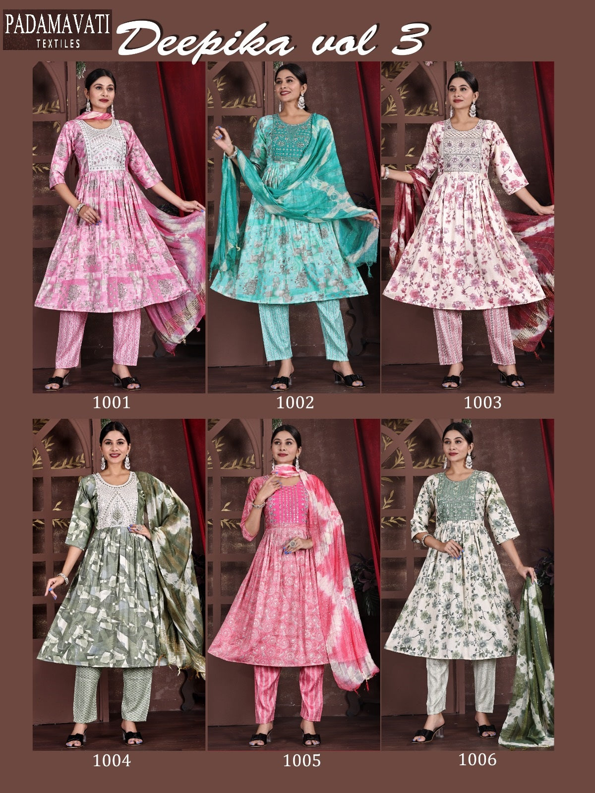 Deepika Vol 3 Pt Capsule Print Readymade Anarkali Suits Wholesale Price