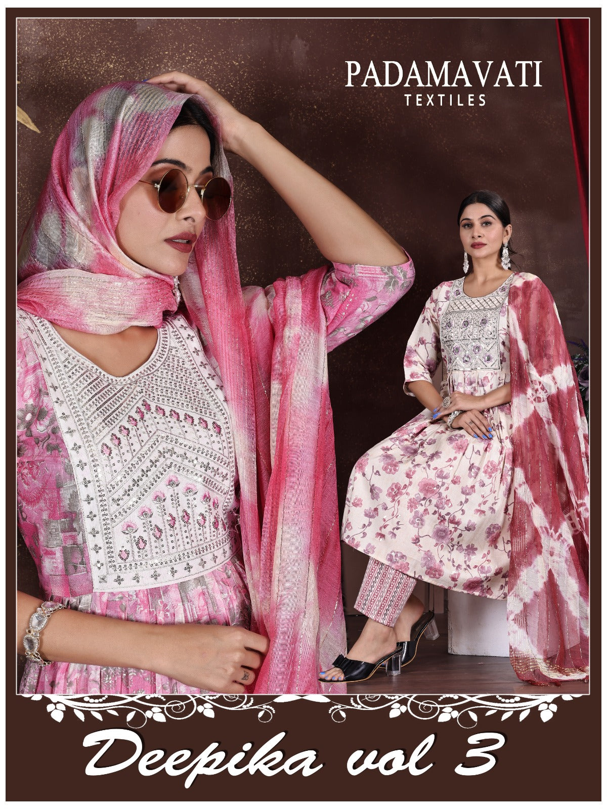 Deepika Vol 3 Pt Capsule Print Readymade Anarkali Suits Wholesale Price