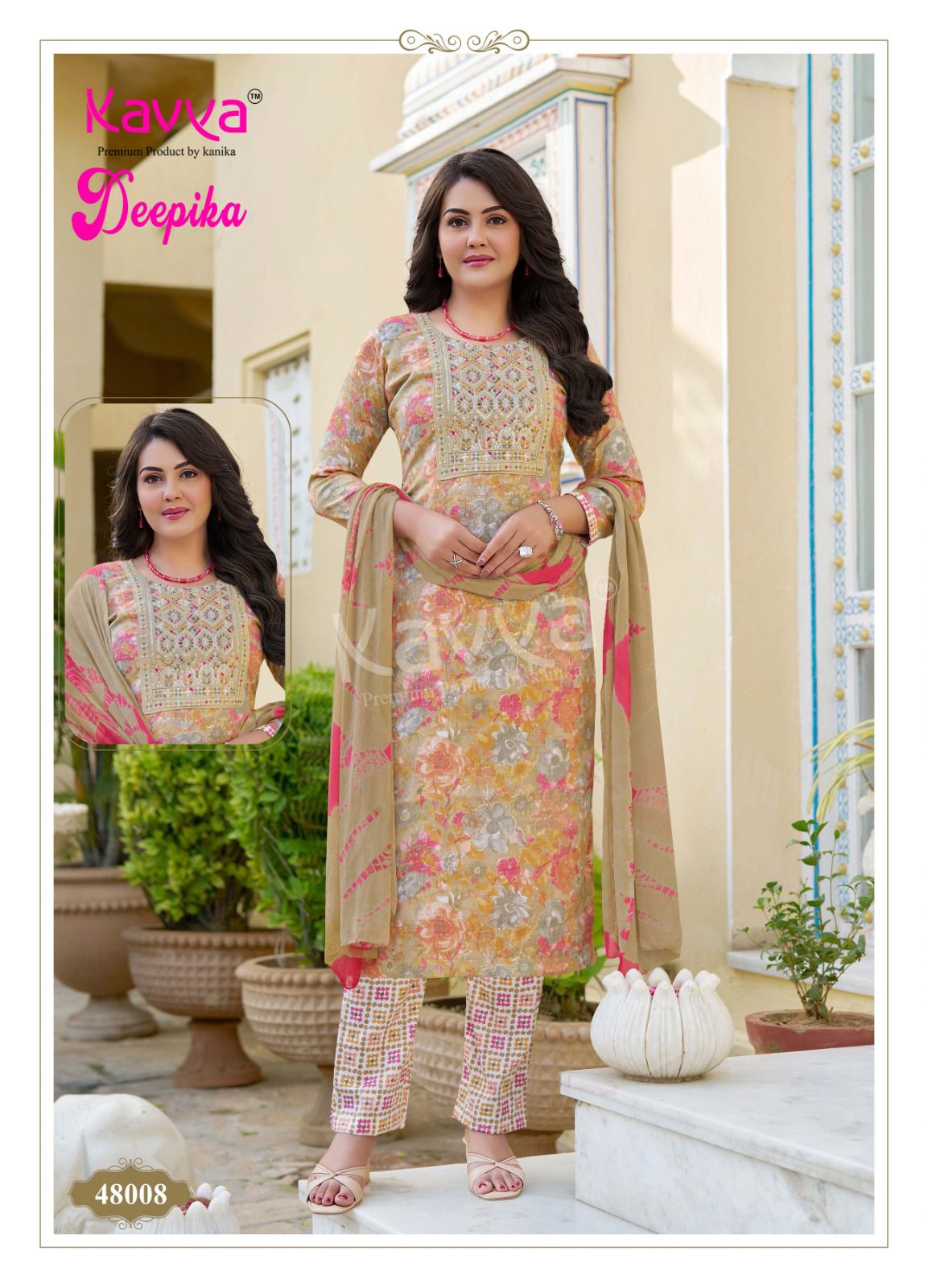 Deepika Vol 48 Kavya Capsule Readymade Pant Style Suits Wholesaler India
