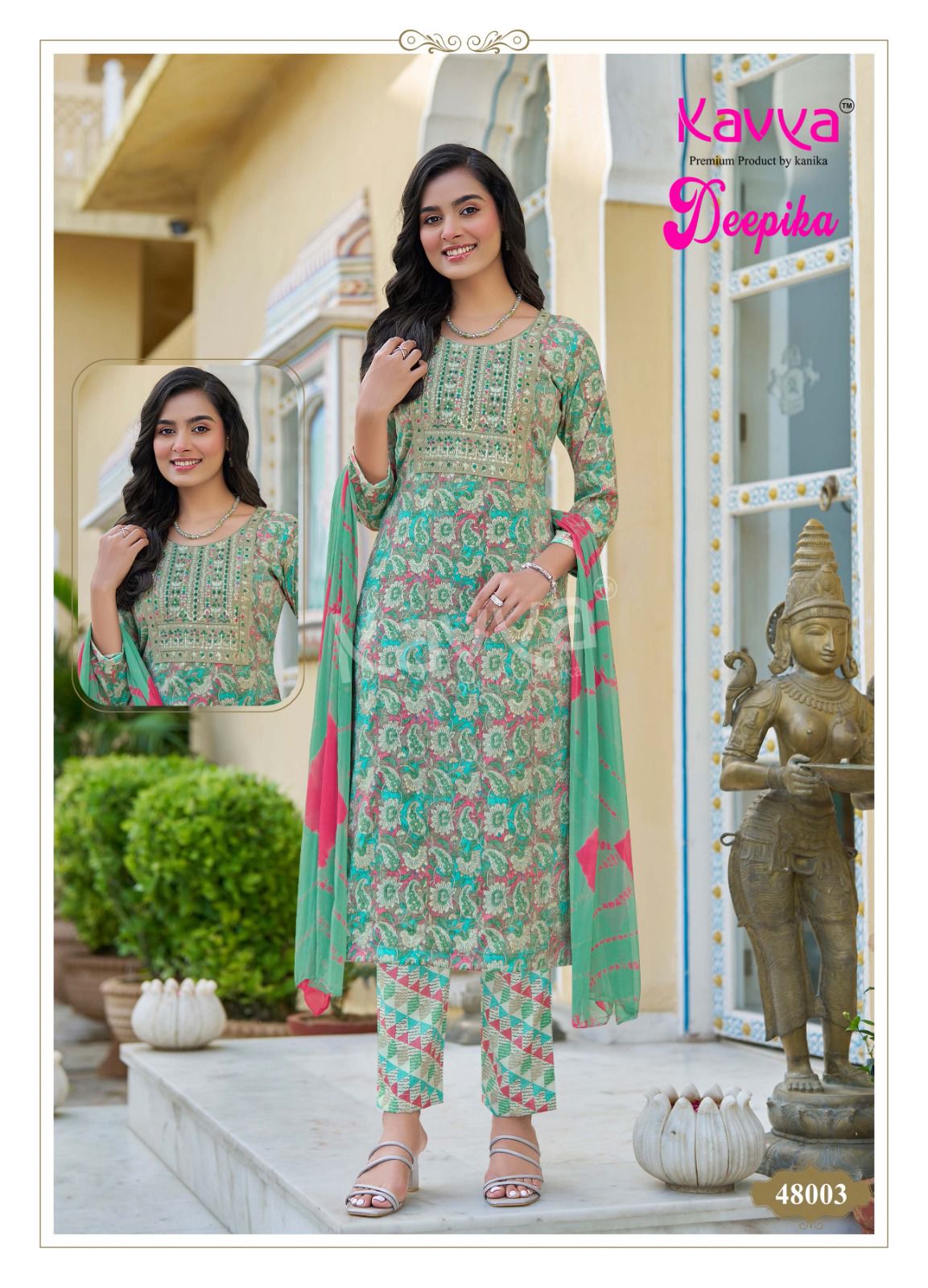Deepika Vol 48 Kavya Capsule Readymade Pant Style Suits Wholesaler India