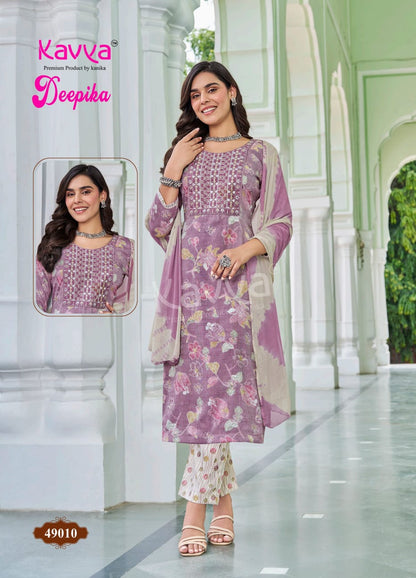 Deepika Vol 49 Kavya Capsule Readymade Pant Style Suits Wholesaler