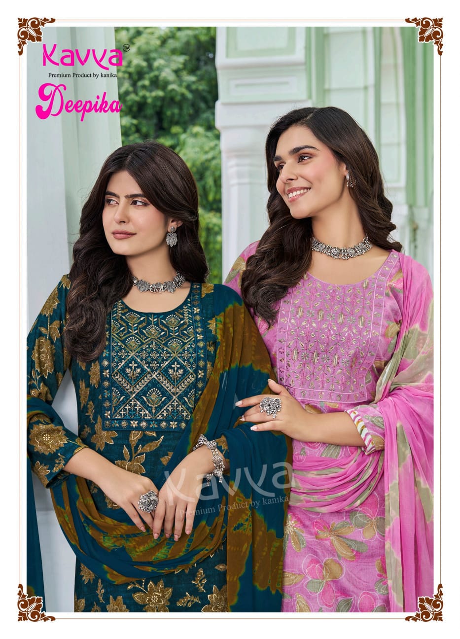 Deepika Vol 49 Kavya Capsule Readymade Pant Style Suits Wholesaler