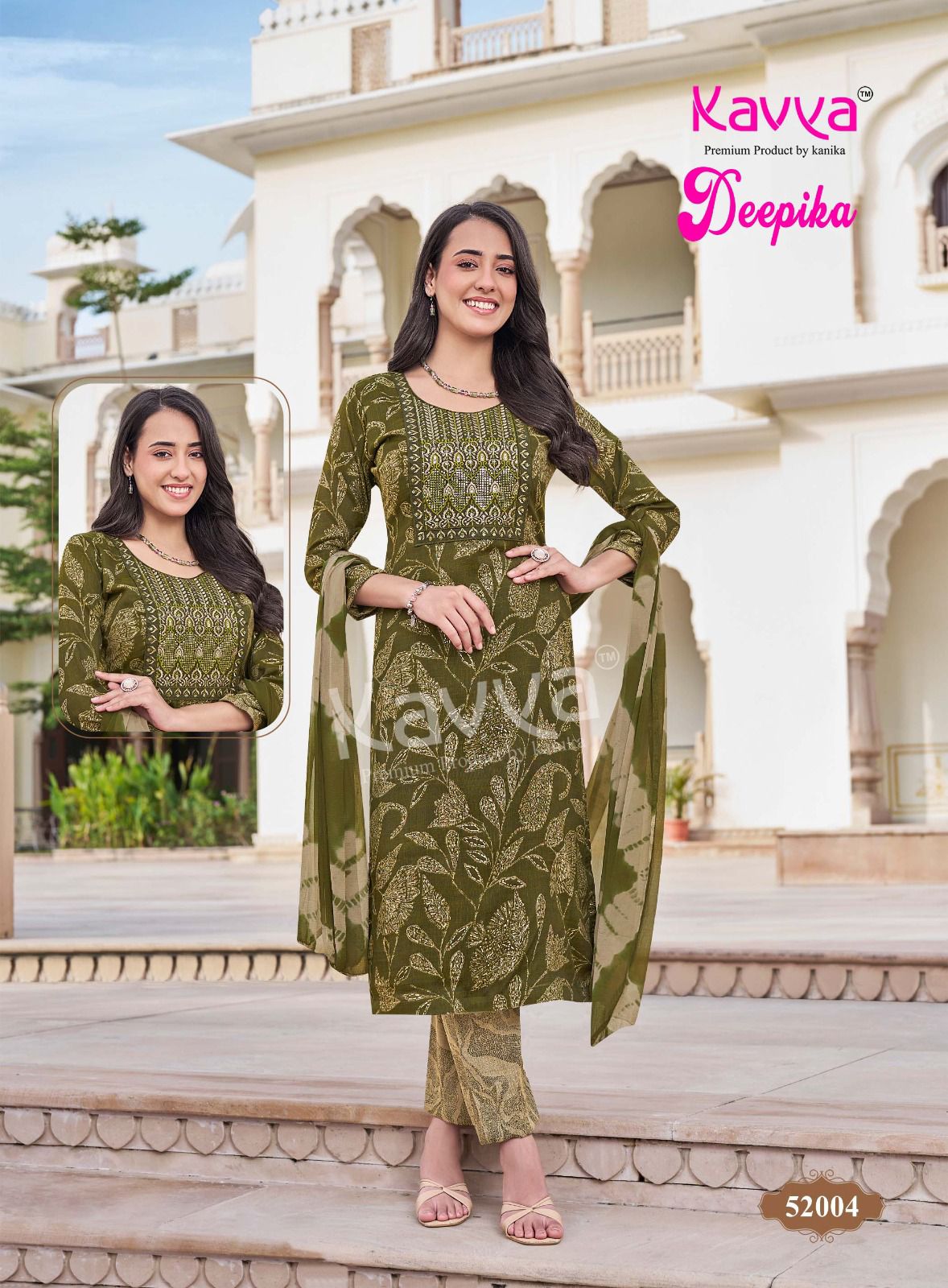 Deepika Vol 52 Kavya Capsule Readymade Pant Style Suits Wholesaler Gujarat
