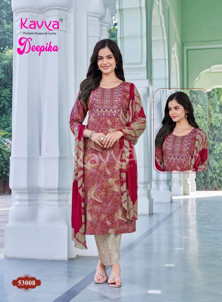 Deepika Vol 53 Kavya Readymade Pant Style Suits Supplier Ahmedabad