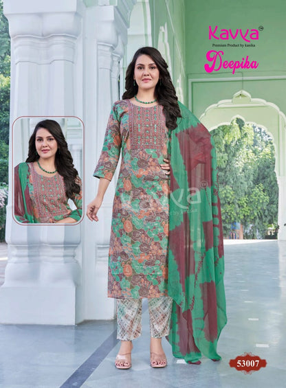 Deepika Vol 53 Kavya Readymade Pant Style Suits Supplier Ahmedabad