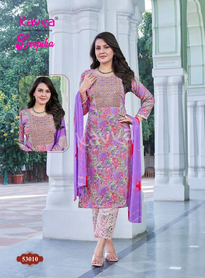 Deepika Vol 53 Kavya Readymade Pant Style Suits Supplier Ahmedabad