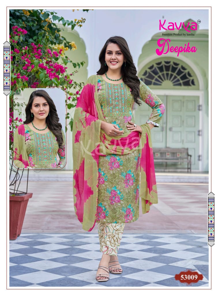 Deepika Vol 53 Kavya Readymade Pant Style Suits Supplier Ahmedabad
