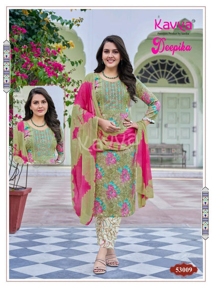 Deepika Vol 53 Kavya Readymade Pant Style Suits Supplier Ahmedabad