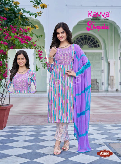 Deepika Vol 53 Kavya Readymade Pant Style Suits Supplier Ahmedabad