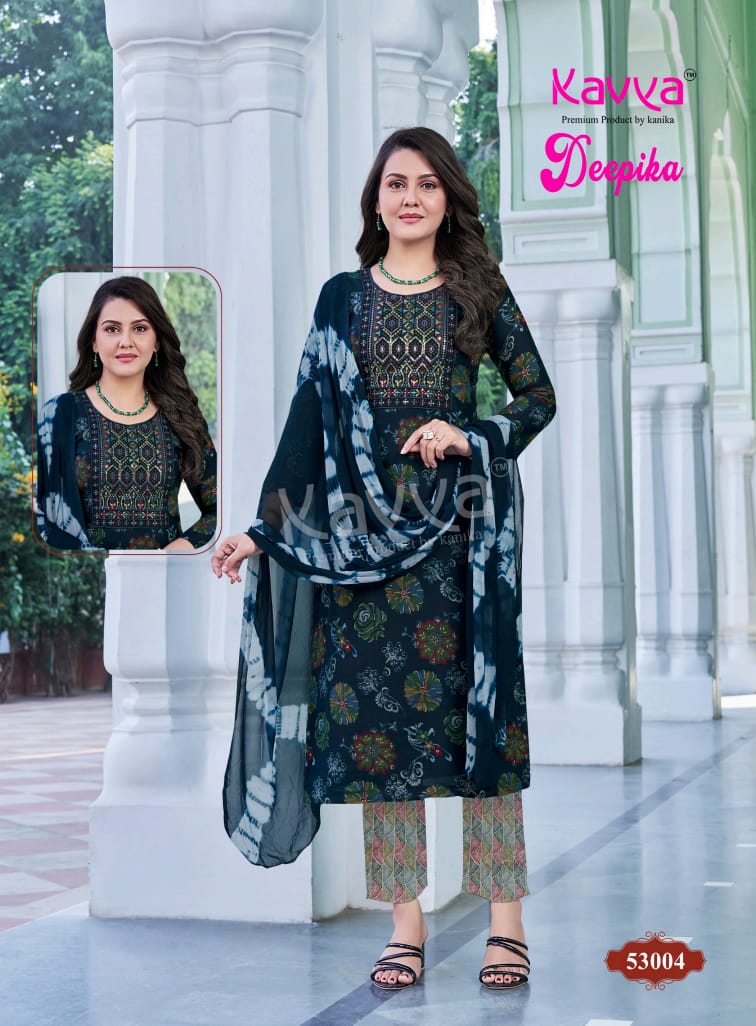 Deepika Vol 53 Kavya Readymade Pant Style Suits Supplier Ahmedabad