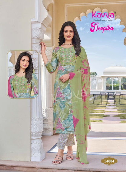 Deepika Vol 54 Kavya Capsule Readymade Pant Style Suits Wholesaler Ahmedabad