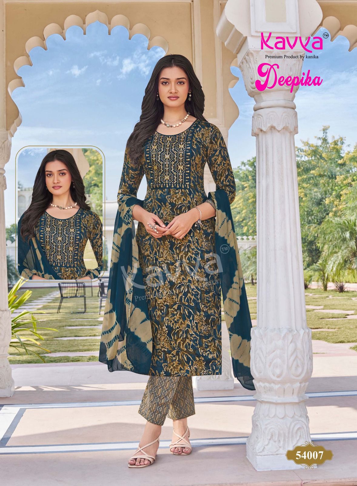 Deepika Vol 54 Kavya Capsule Readymade Pant Style Suits Wholesaler Ahmedabad