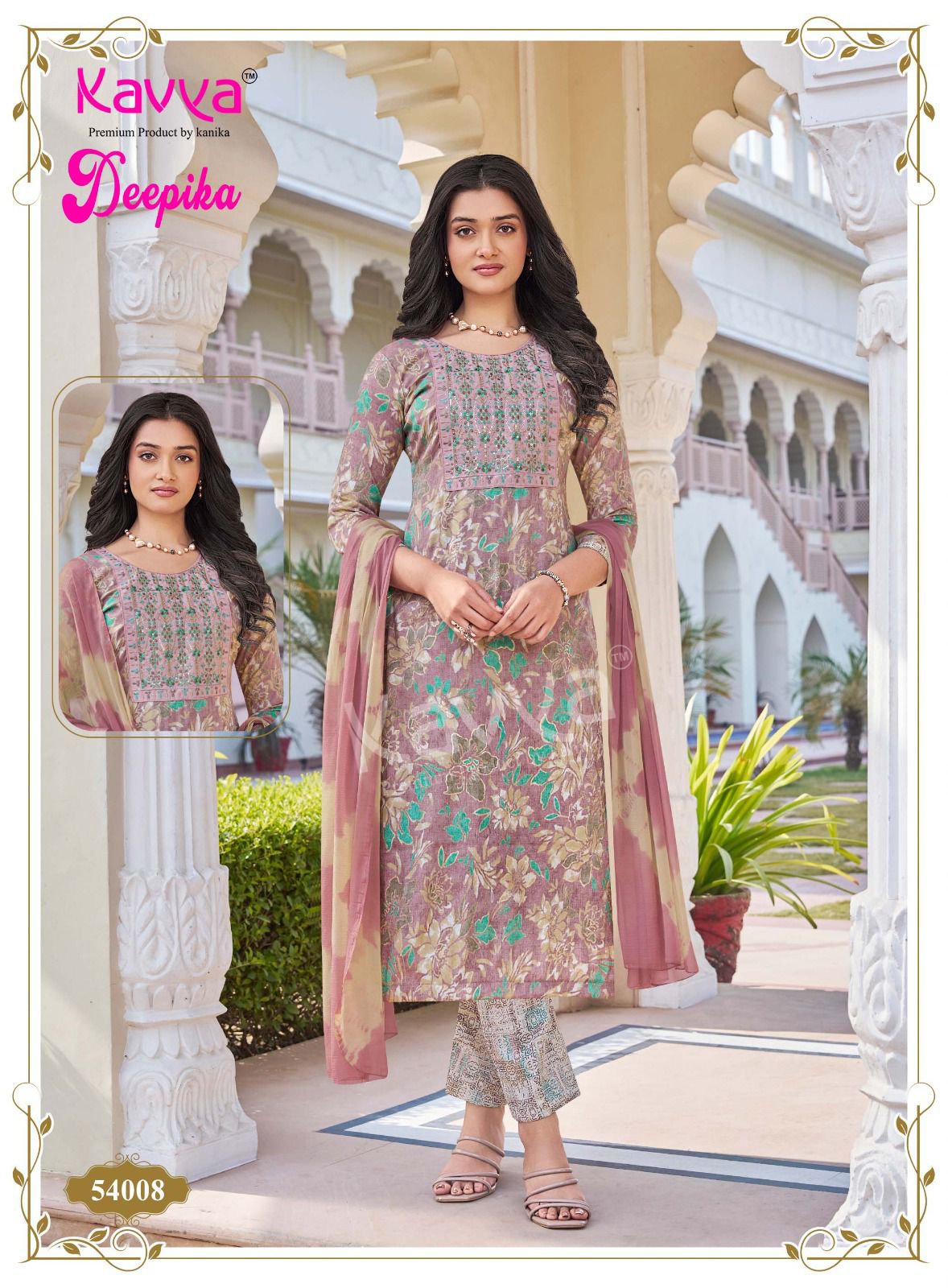 Deepika Vol 54 Kavya Capsule Readymade Pant Style Suits Wholesaler Ahmedabad